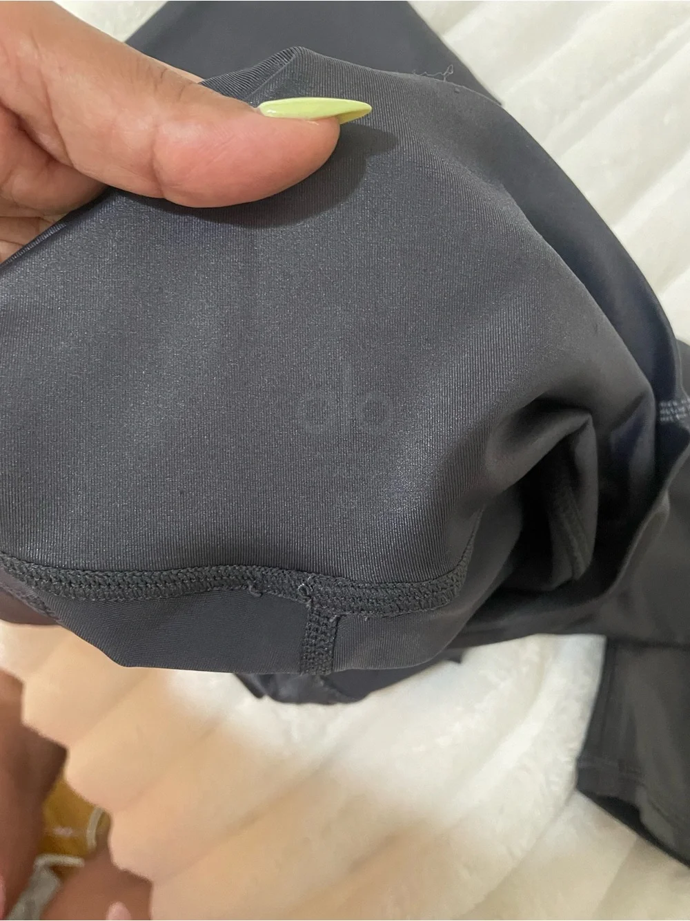 Alo yoga High-Waist Performance Leggings in Slate Gray